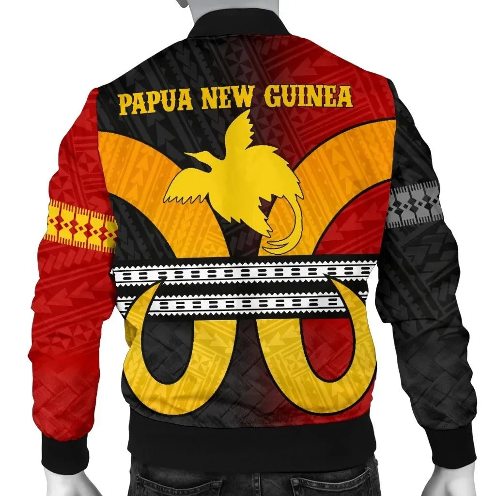 Papua New Guinea Descendants Men's Bomber Jacket A7