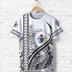 Cook Islands Rugby T Shirt Simple