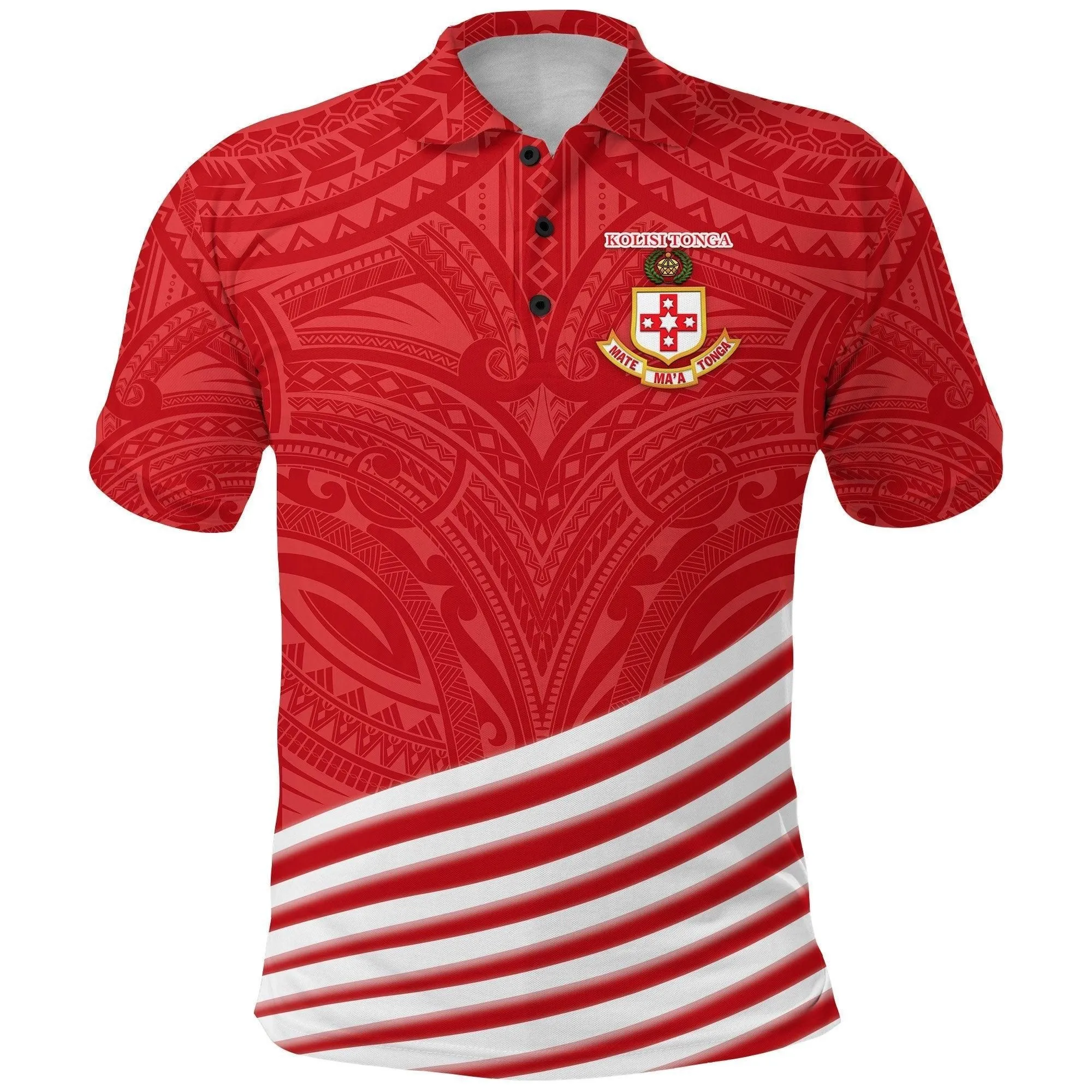 Kolisi Tonga Polo Shirt Mate Maa Tonga Simple Rugby Style