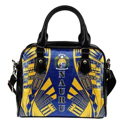 Nauru Shoulder Handbag - Polynesian Tattoo Flag