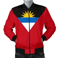 Antigua and Barbuda Mens Bomber Jacket Original Flag