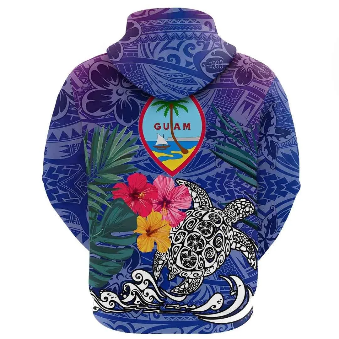 Alohawaii Clothing - Guam Style Polynesian Tattoo Hoodie A94