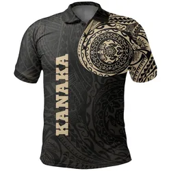 Alohawaii Shirt - Polo Shirt Kanaka Polynesian Turtle Tattoo A7