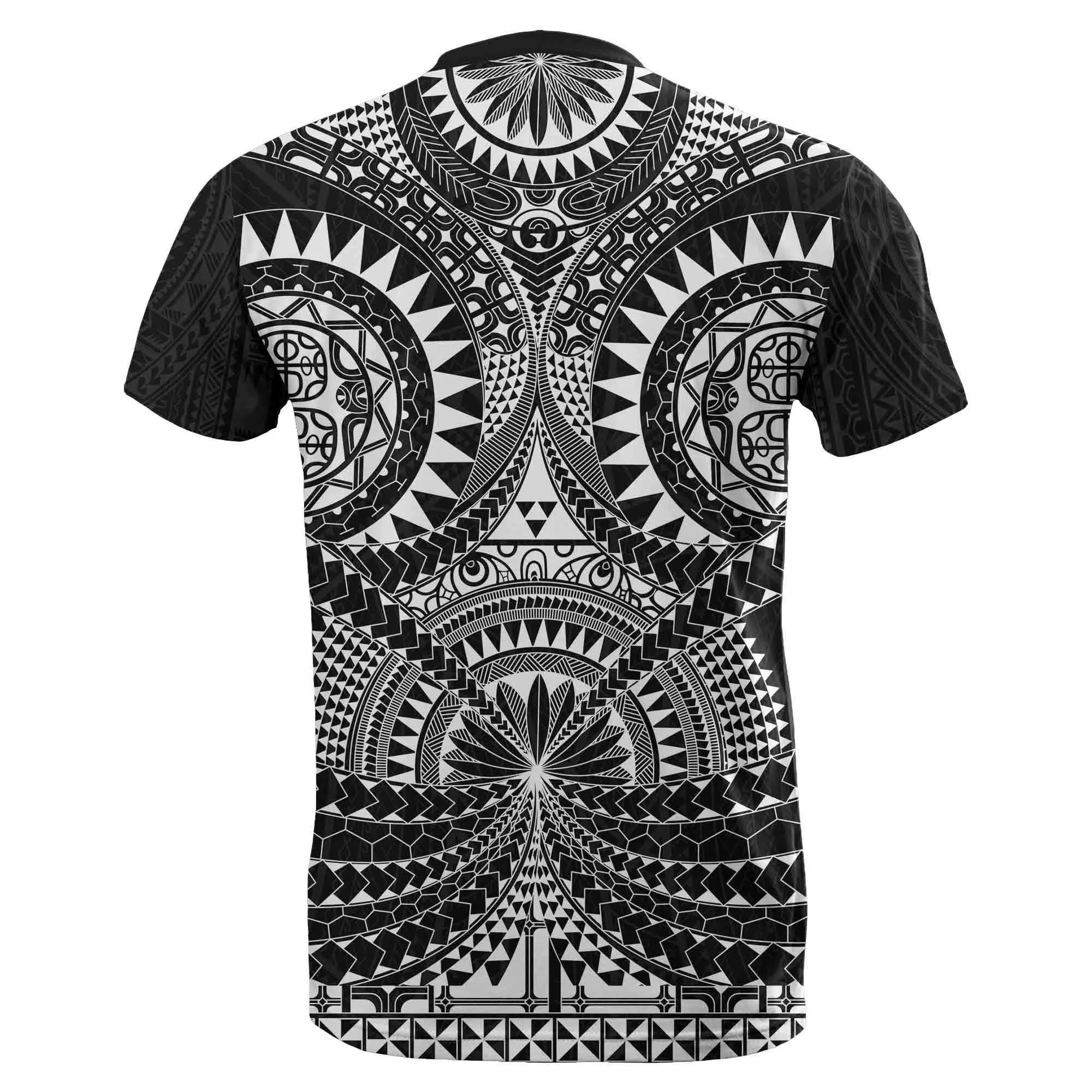 Polynesian Tattoo T shirt White