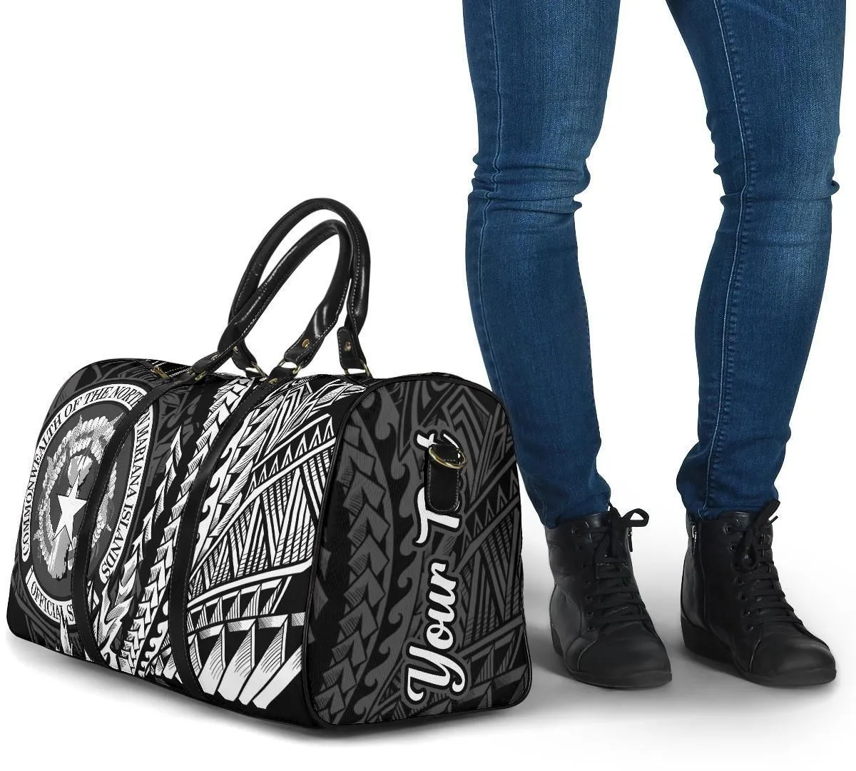Northern Mariana Islands Travel Bag - Custom Personalised Wings Style