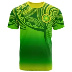 Cook Islands Polynesian T Shirt - Tattoo Pattern