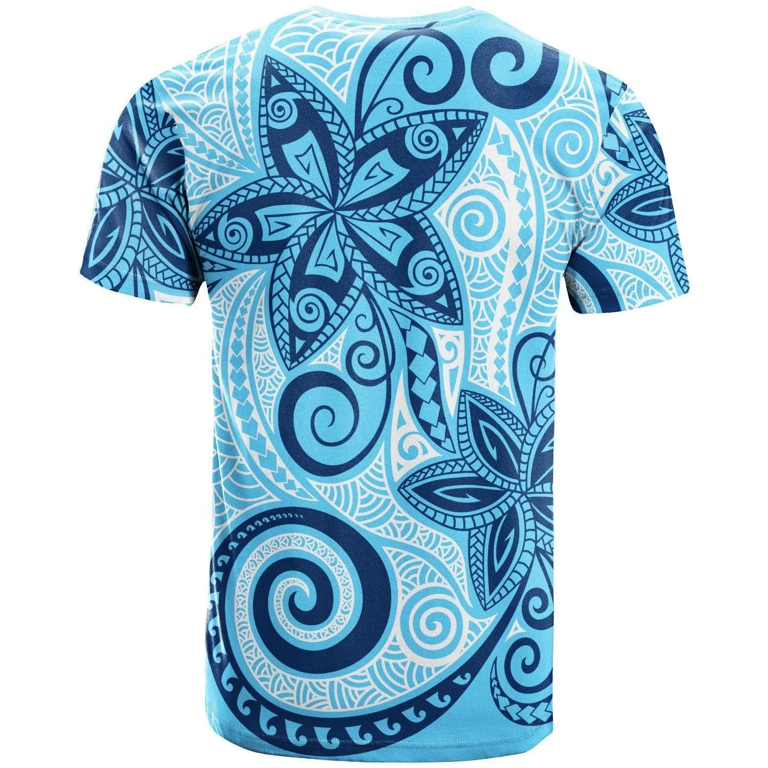Papua New Guinea T-Shirt - Tribal Plumeria Pattern