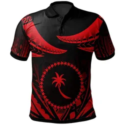 Chuuk Polo Shirt - Polynesian Tribal Tattoo