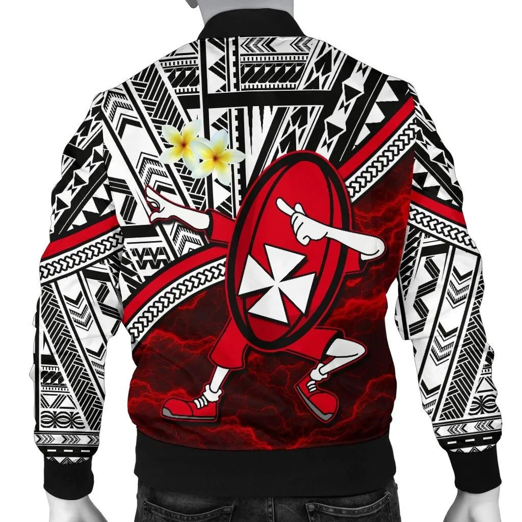 Dab Trend Style Rugby Men Bomber Jacket Wallis and Futuna