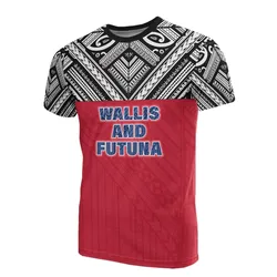 Wallis and Futuna T shirt - Wallis and Futuna Coat Of Arms Polynesian Tattoo Style Style Style Style Style