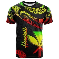 Hawaii Kanaka Maoli Polynesian T Shirt - Poly Tattoo Reggae Version