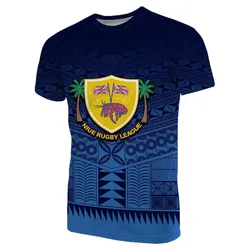 Niue Rugby T shirt Blue