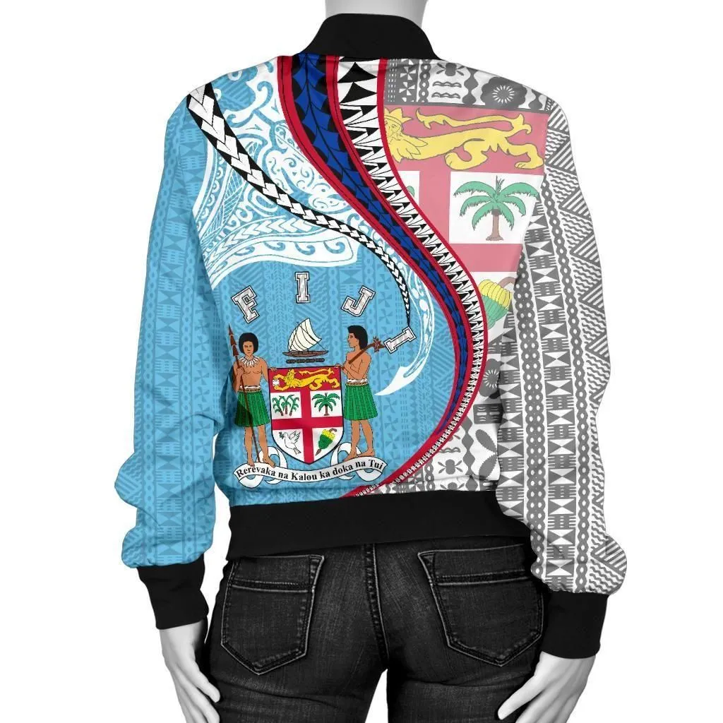 Alohawaii Jacket - Bomber Jacket Fiji Kanaloa Tatau gen FJ TH65