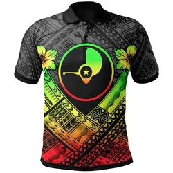 Alohawaii Shirt - Polo Shirt Yap Polynesian - Yap Reggae Seal Camisole Hibiscus Style - BN18