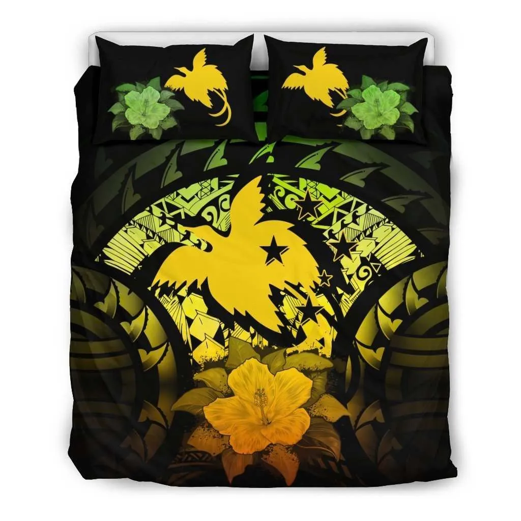 Papua New Guinea Reggae Hibiscus Bedding Set A02 Dhc28111431Dd