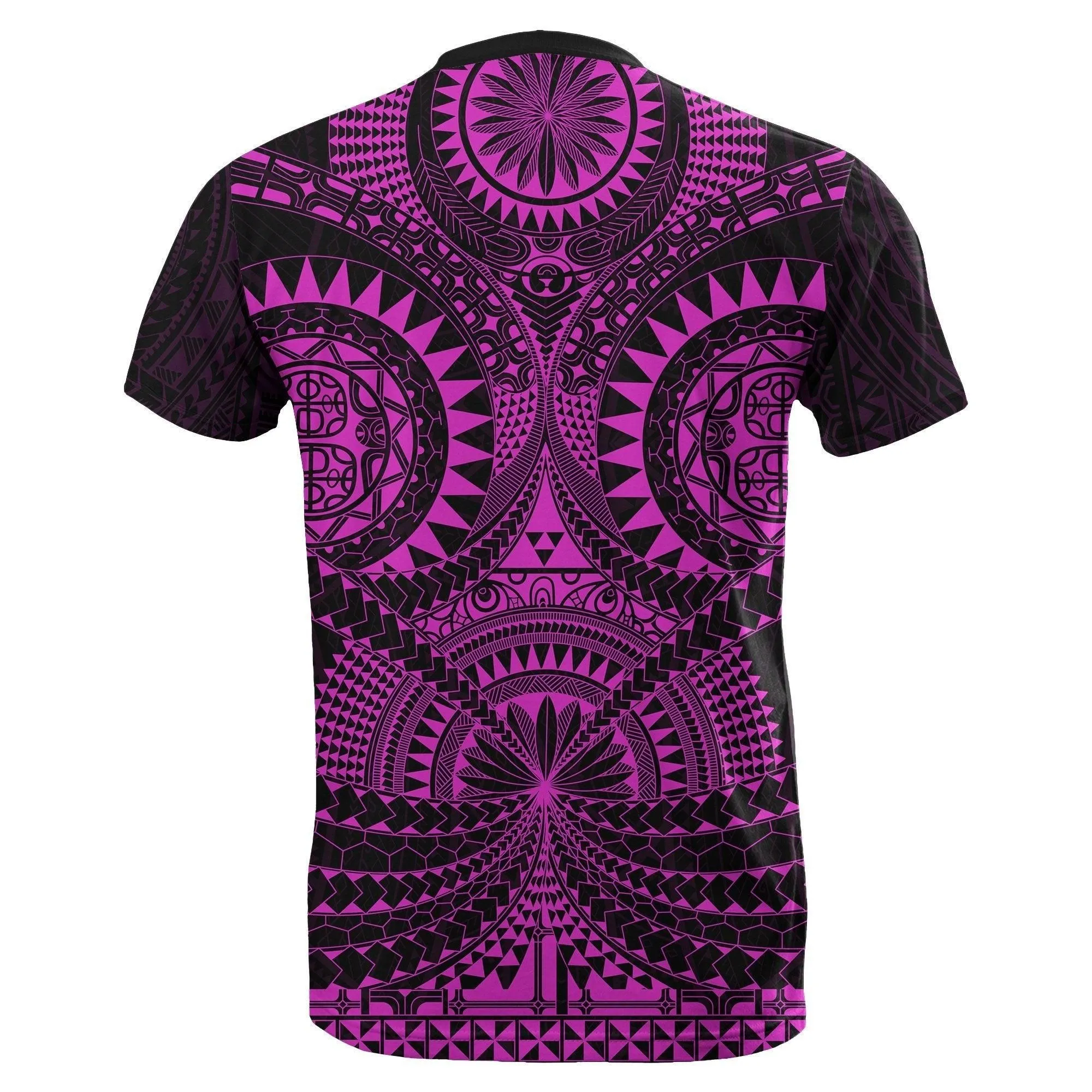 Polynesian Tattoo T shirt Purple