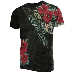 Barbados Hibiscus T-Shirt A7