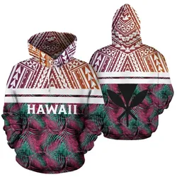 Alohawaii Hoodie - Hawaii Summer Tropical Polynesian Kanaka Hoodie - AH - J5