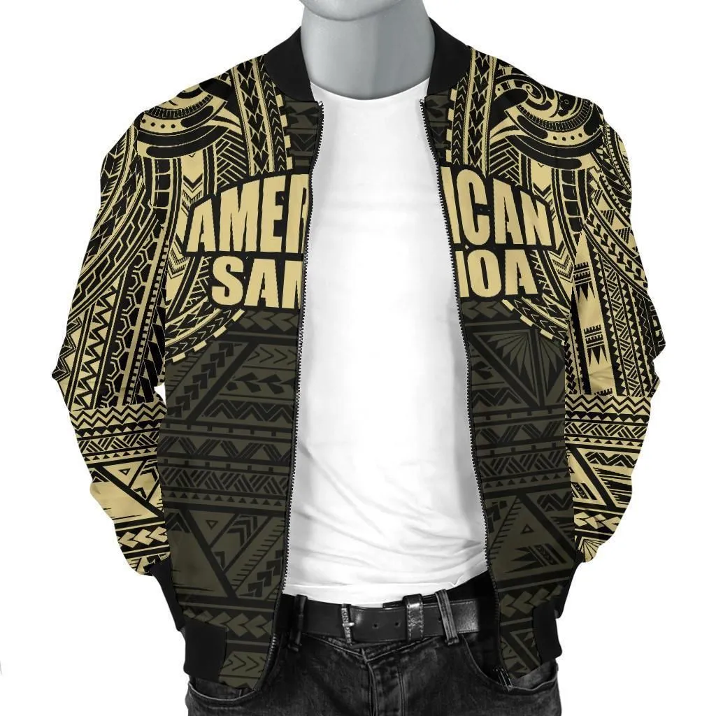 American Samoa Spirit Mens Bomber Jacket