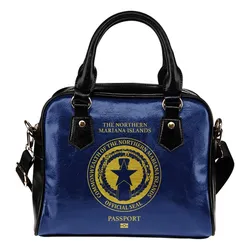 The Northern Mariana Islands Passport Shoulder Handbag