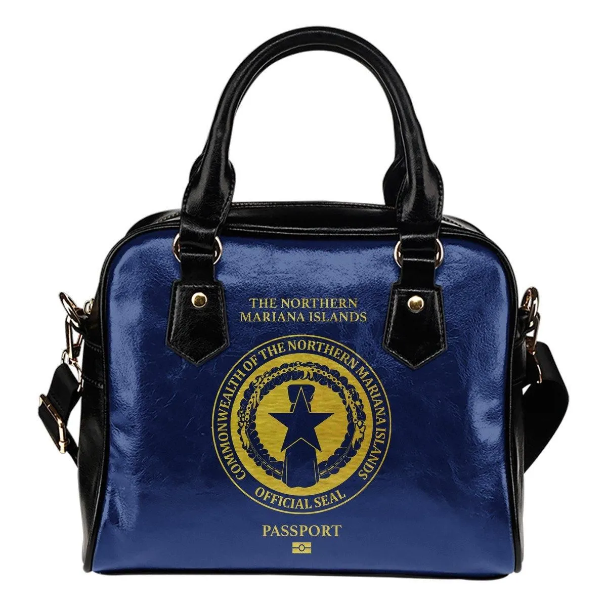 The Northern Mariana Islands Passport Shoulder Handbag