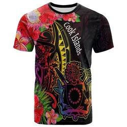 Cook Islands T shirt - Tropical Hippie Style