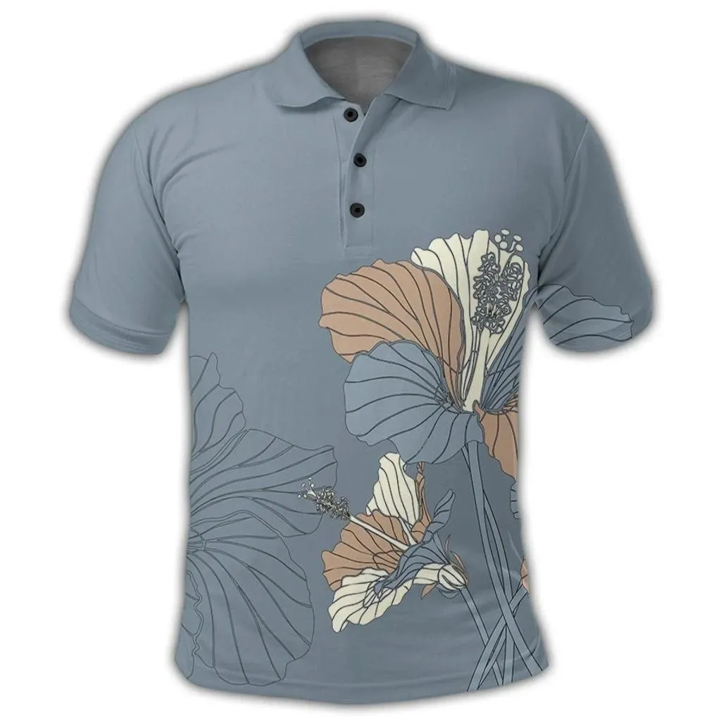 Alohawaii Shirt - Hawaiian Hibiscus Polynesian Polo Shirt - AH - JR