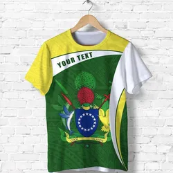 (Custom Personalised) Cook Islands Rugby T Shirt Fresh Lifestyle