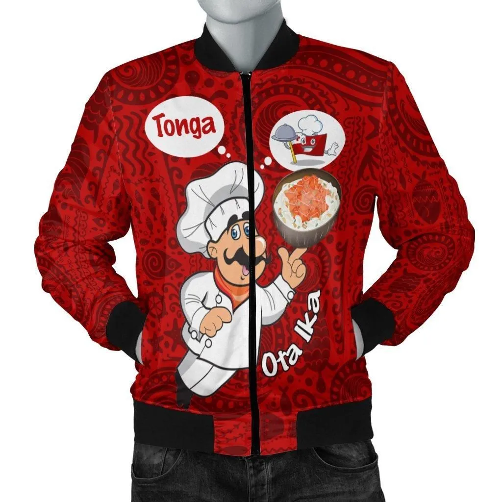 Tonga Mens Bomber Jacket - Coconut Dishes