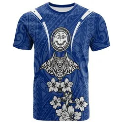 Federated States of Micronesia T-Shirt - Ray Hibiscus - BN29