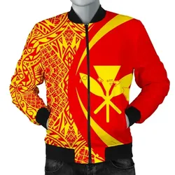 FamilyGater Jacket - Kanaka Mauna Kea Polynesian Men's Bomber Jacket - Circle Style  - AH - J9
