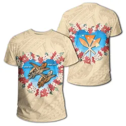 Hawaii Turtle Hibiscus Polynesian Valentines T Shirt Life Style Ah J4 Hawaiian Shorts Beach Short Sleeve