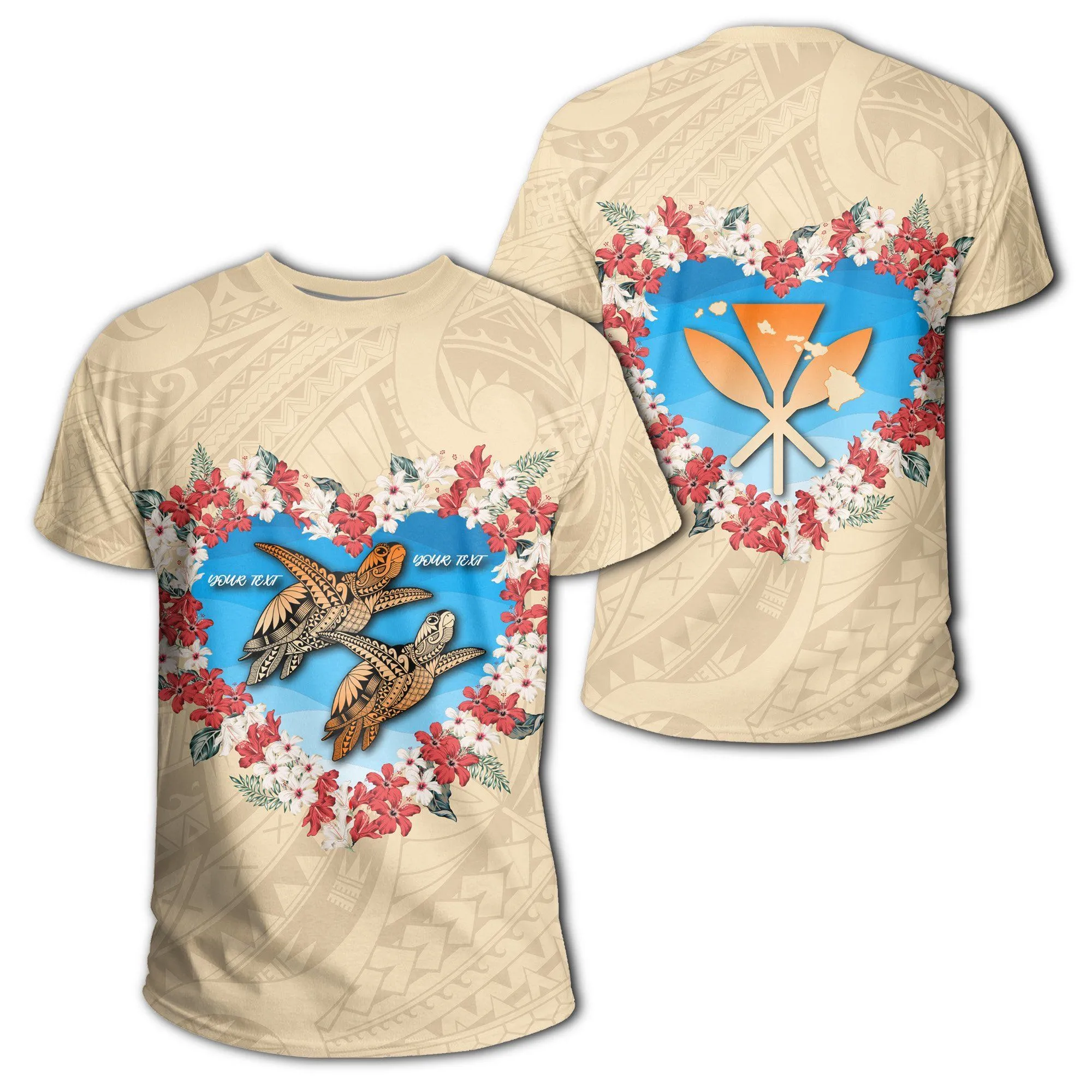 Hawaii Turtle Hibiscus Polynesian Valentines T Shirt Life Style Ah J4 Hawaiian Shorts Beach Short Sleeve