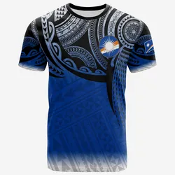 Alohawaii T-Shirt - Tee Marshall Islands Polynesian - Tattoo Pattern - BN12