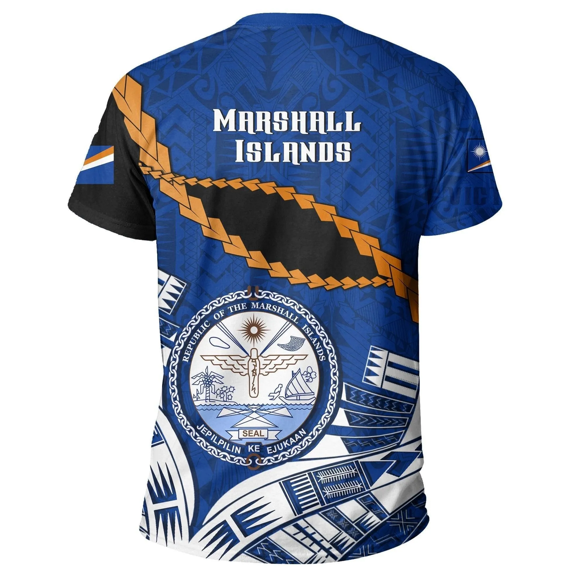 Marshall Islands Victory Rugby T shirt