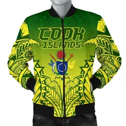 (Kuki Arirani) Cook Islands Premium Mens Bomber Jacket