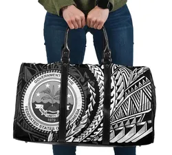 Federated States Of Micronesia Travel Bag - Custom Personalised Wings Style