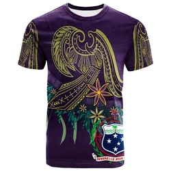 Samoa T shirt - Tropical Vintage Style