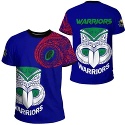 Vibe Hoodie Clothing - New Zealand Warriors Polynesian Tattoo Style T Shirt