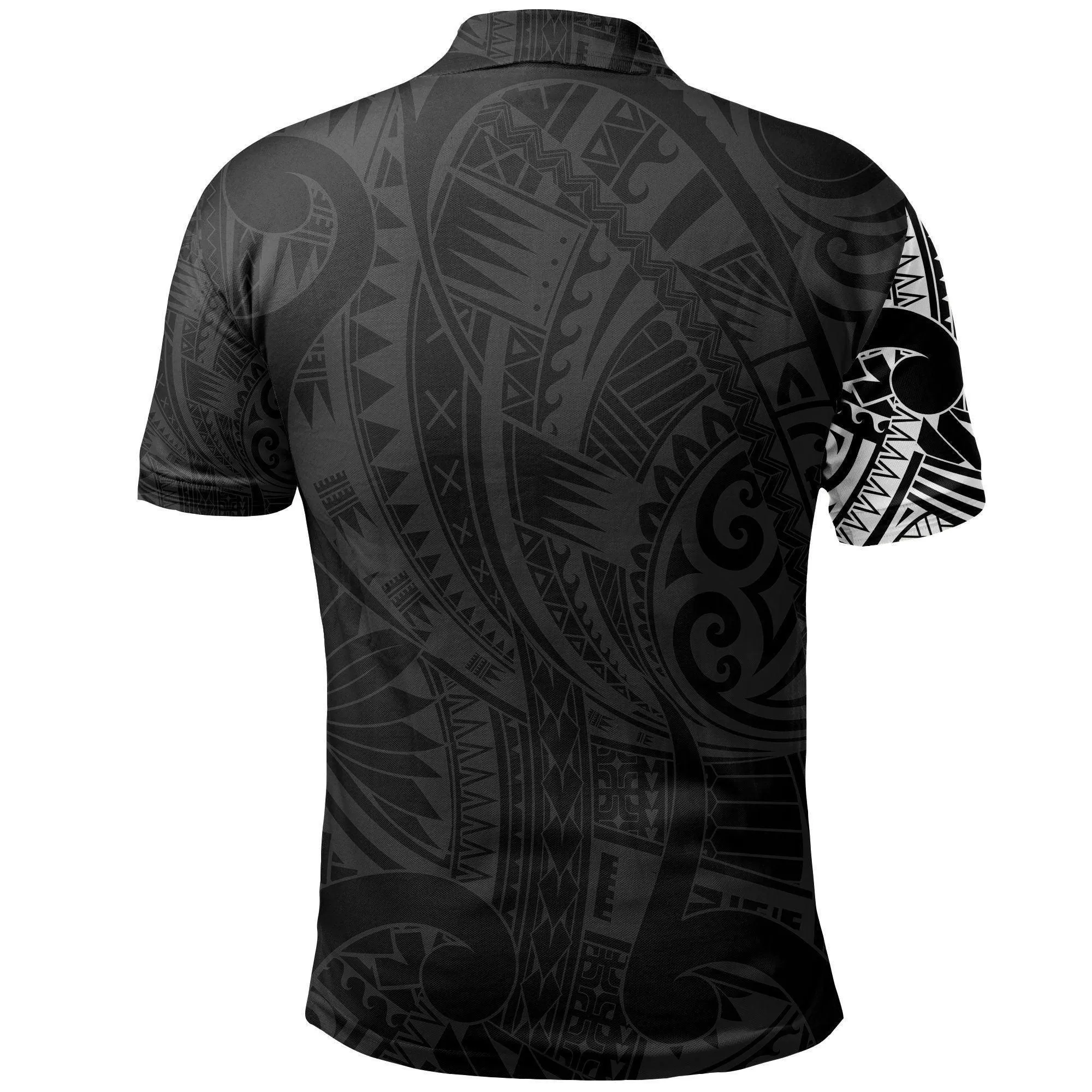 Polynesian Pride Polo Shirt - Aotearoa Polo Shirt Hongi Tattoo