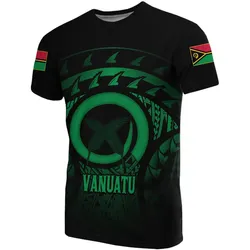 Alohawaii T-Shirt - Tee Vanuatu Turtle Hibiscus (Green) A02