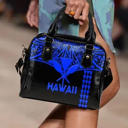 Hawaii Polynesian Blue Tribal Shoulder Handbag - LT12