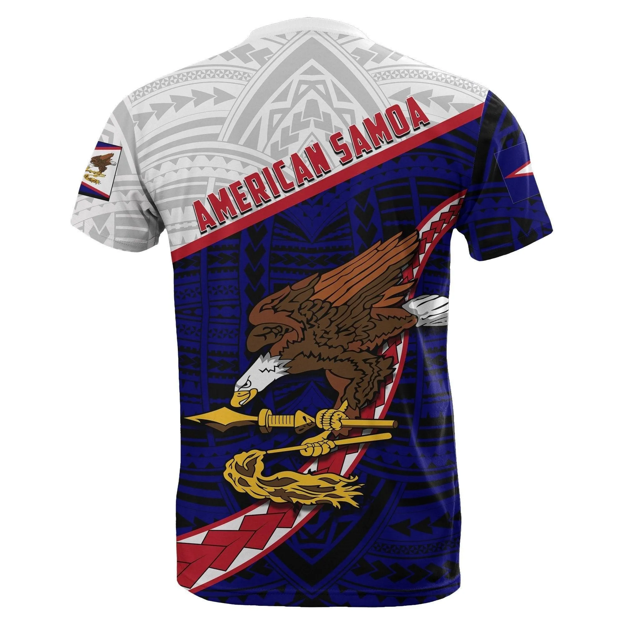 American Samoa T shirt Au Filli Football Style