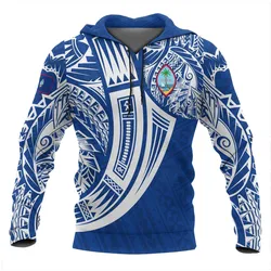 Guam Polynesian Hoodie - Tribal Tattoo