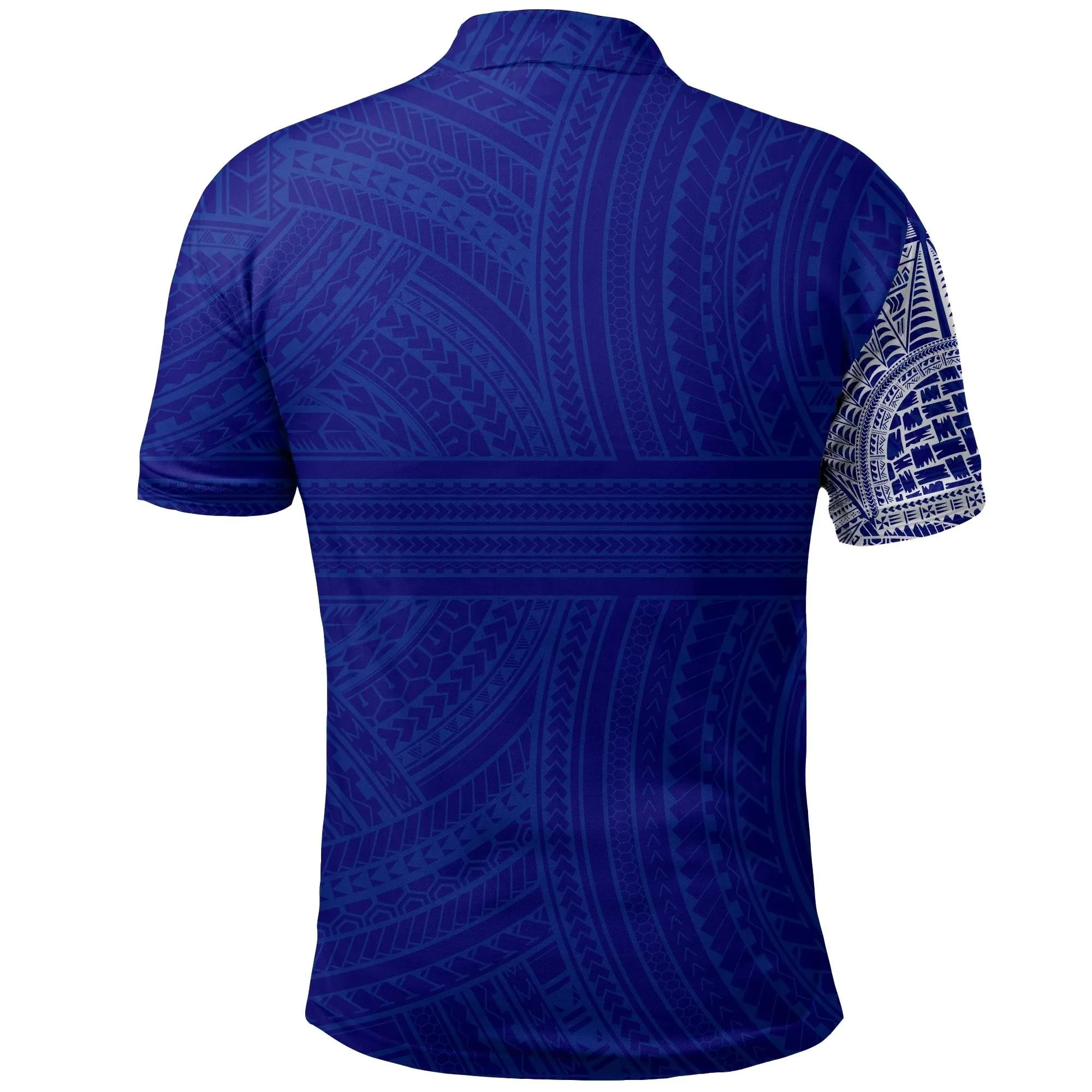 Alohawaii Shirt - Polo Shirt Tribal Tattoo Polynesian A7