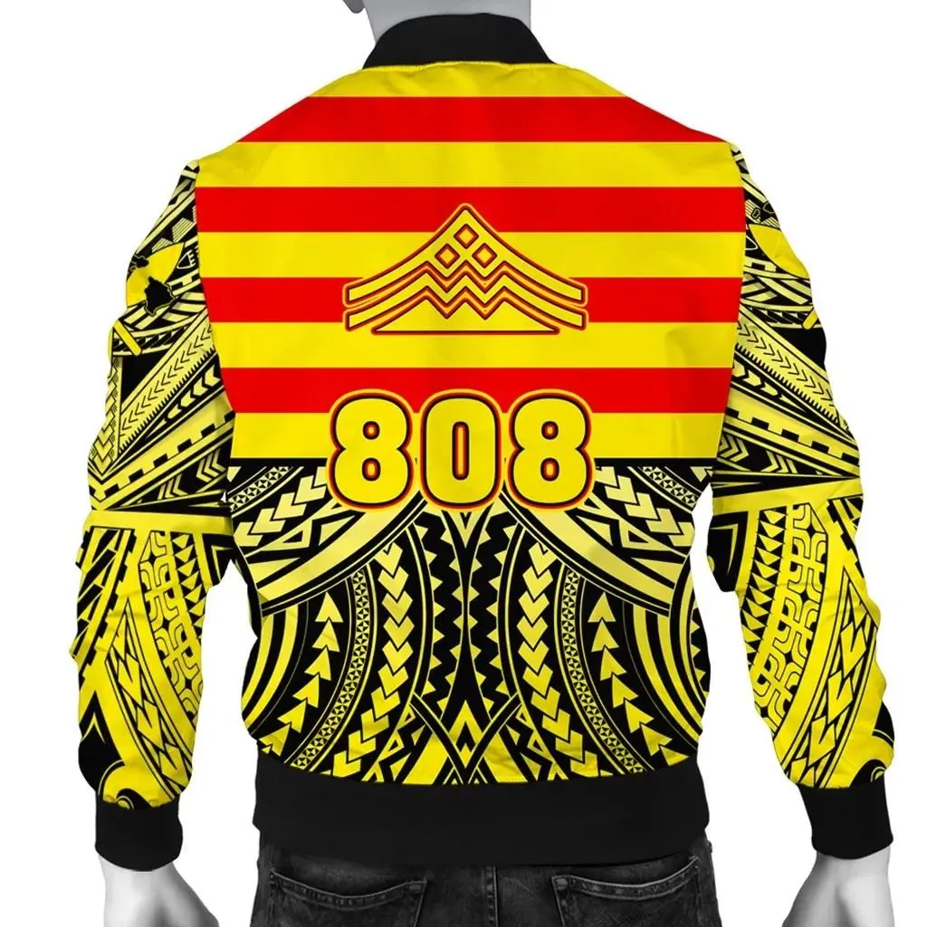 Alohawaii Jacket - Hawaiian Mauna Kea Bomber Jacket - Speaka Style - AH - JC