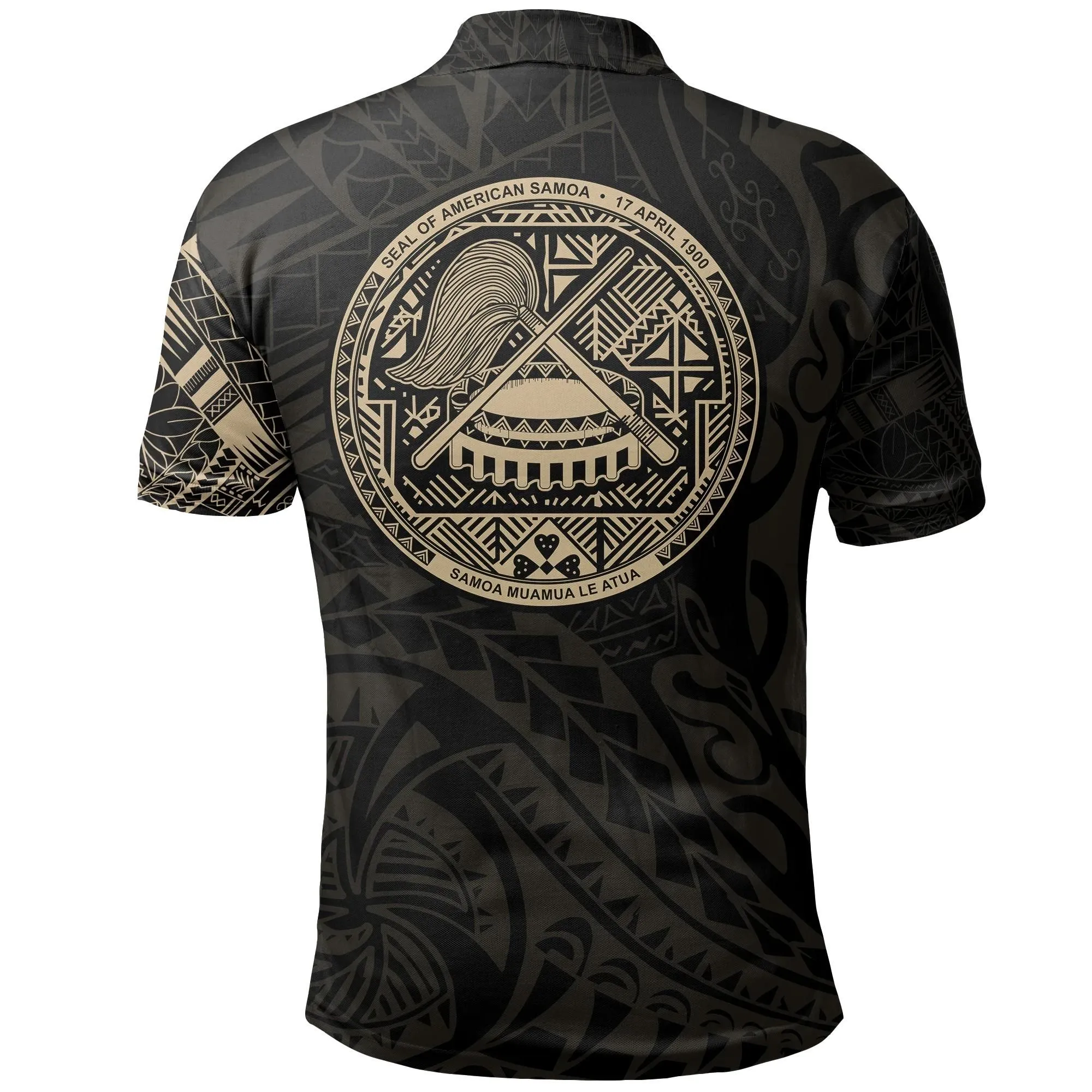 Alohawaii Shirt - Polo Shirt American Samoa In My Heart Tattoo A7