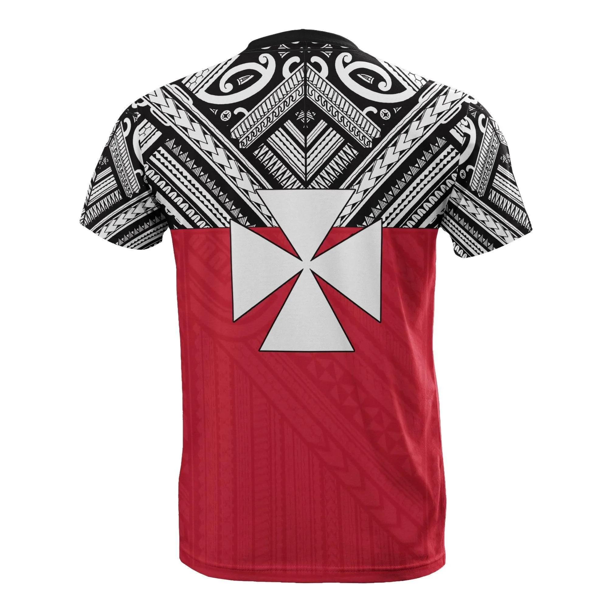 Wallis and Futuna T shirt - Wallis and Futuna Coat Of Arms Polynesian Tattoo Style Style Style Style Style