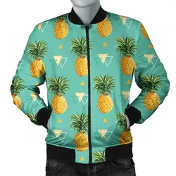 Alohawaii Jacket - Hawaiian Pineapple Polynesian Bomber Jacket - AH - JR