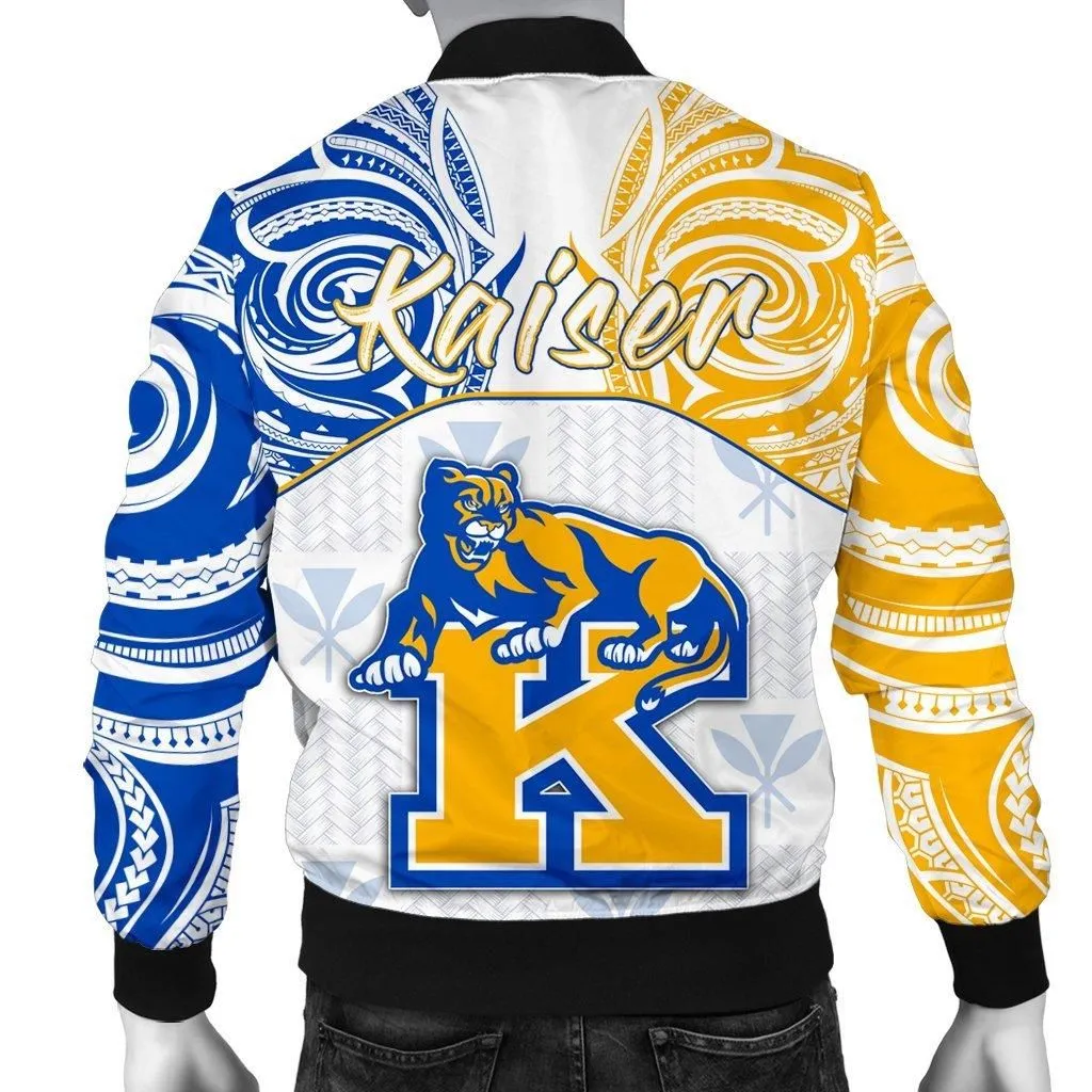 hawaiiMens Bomber Jacket - Kanaka Kaiser High School Mens Bomber Jacket Demodern Style AH